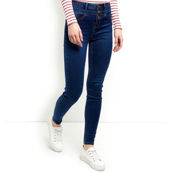 New Look High Waist Super Skinny Jeans - Picture 2 of 5